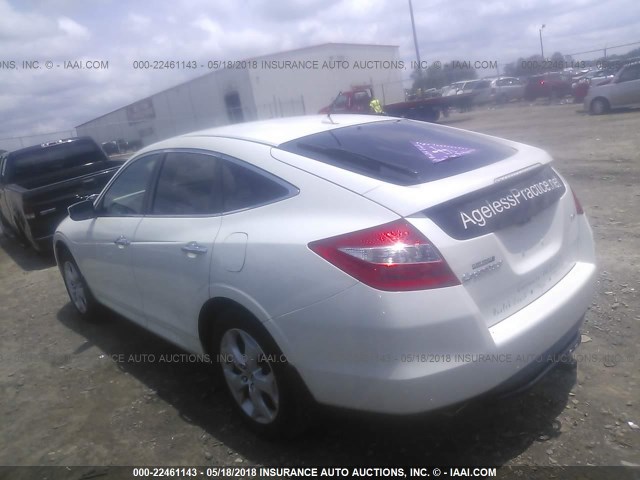 5J6TF1H58CL000620 - 2012 HONDA CROSSTOUR EXL თეთრი ფოტო 3