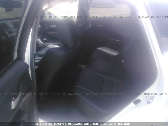 5J6TF1H58CL000620 - 2012 HONDA CROSSTOUR EXL თეთრი ფოტო 8