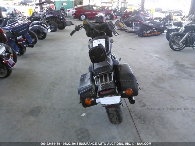 1HFSC18037A100386 - 2007 HONDA VT1100 C BLACK photo 6