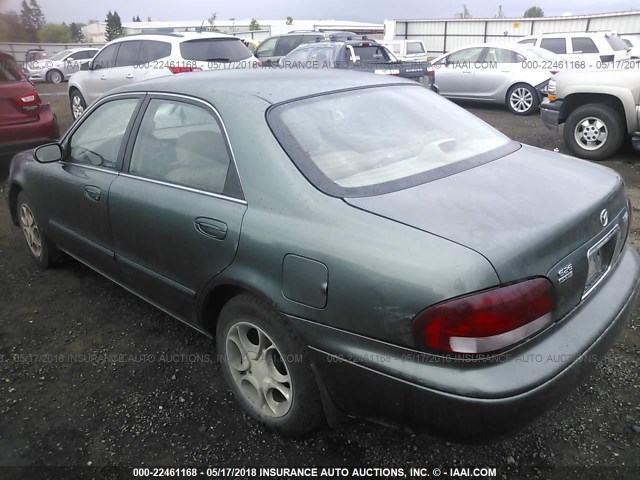 1YVGF22D3W5743962 - 1998 MAZDA 626 ES/LX GREEN photo 3