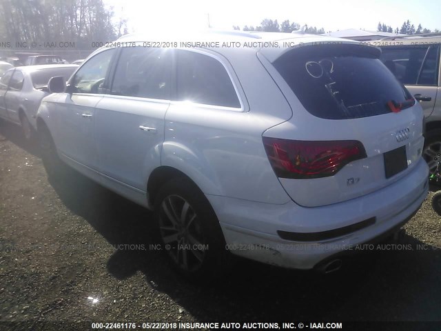 WA1LMAFEXFD031598 - 2015 AUDI Q7 TDI/PREMIUM PLUS WHITE photo 3