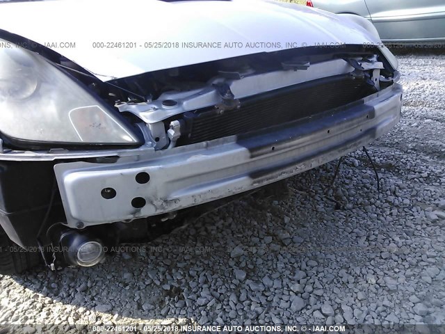 JTDDY32T540073857 - 2004 TOYOTA CELICA GT-S SILVER photo 6