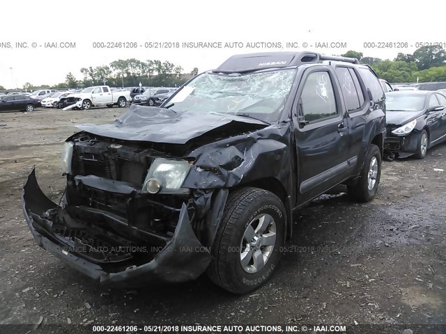 5N1AN0NW7BC508773 - 2011 NISSAN XTERRA OFF ROAD/S/SE GRAY photo 2