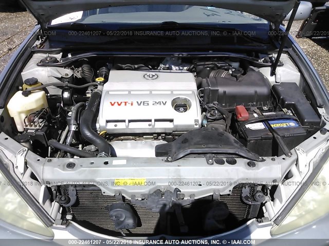 4T1BF32K86U627470 - 2006 TOYOTA CAMRY LE/XLE/SE ნაცრისფერი ფოტო 10