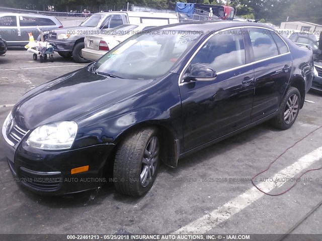 3VWEF71K77M138216 - 2007 VOLKSWAGEN JETTA WOLFSBURG 黑色 照片 2