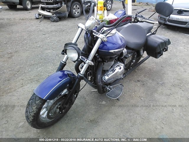 SMT905RNXFT678167 - 2015 TRIUMPH MOTORCYCLE AMERICA BLUE photo 2