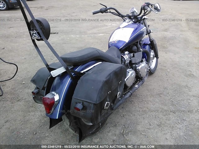 SMT905RNXFT678167 - 2015 TRIUMPH MOTORCYCLE AMERICA BLUE photo 4
