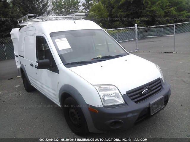 NM0LS7AN2DT164183 - 2013 FORD TRANSIT CONNECT XL WHITE photo 1