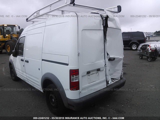 NM0LS7AN2DT164183 - 2013 FORD TRANSIT CONNECT XL WHITE photo 3