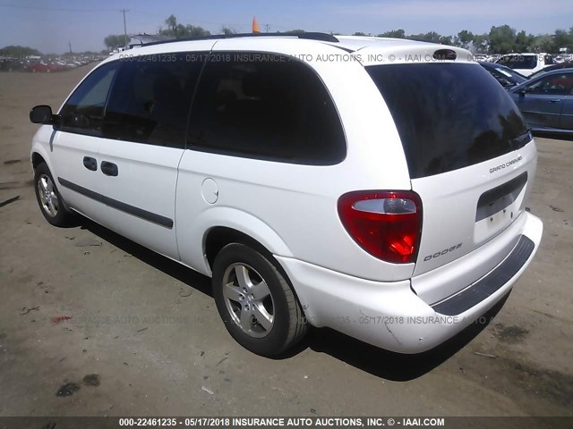 1D4GP24R16B621682 - 2006 DODGE GRAND CARAVAN SE WHITE photo 3