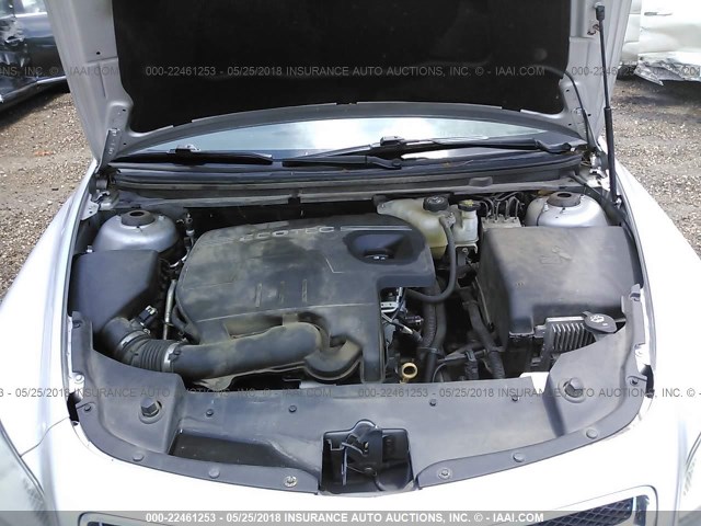 1G1ZC5E04AF178425 - 2010 CHEVROLET MALIBU 1LT 银色 照片 10
