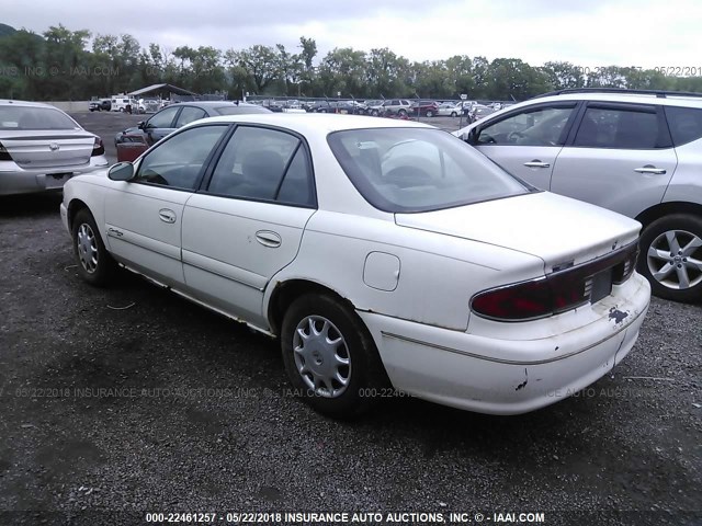 2G4WS52J121293353 - 2002 BUICK CENTURY CUSTOM WHITE photo 3