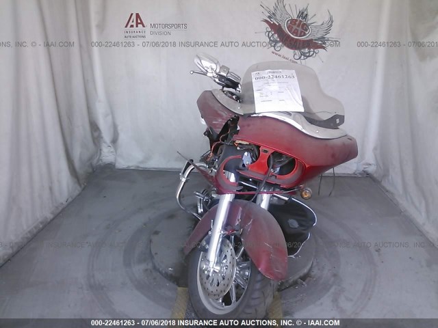 1HD1FS4198Y601419 - 2008 HARLEY-DAVIDSON FLTR RED photo 5