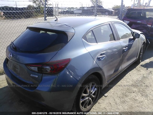 3MZBM1L73GM263647 - 2016 MAZDA 3 TOURING GRAY photo 4