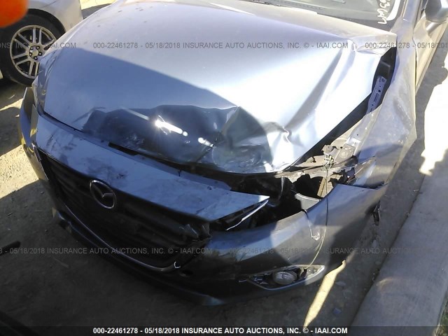 3MZBM1L73GM263647 - 2016 MAZDA 3 TOURING GRAY photo 6