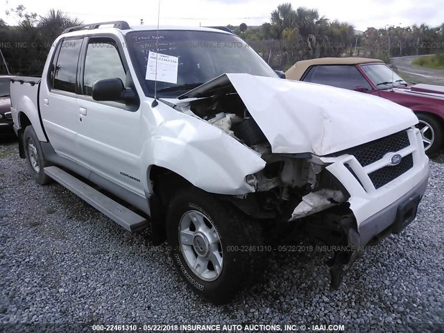 1FMZU77E22UB30228 - 2002 FORD EXPLORER SPORT TR  WHITE photo 1