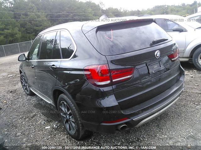 5UXKR0C5XF0K71614 - 2015 BMW X5 XDRIVE35I Qara foto 3