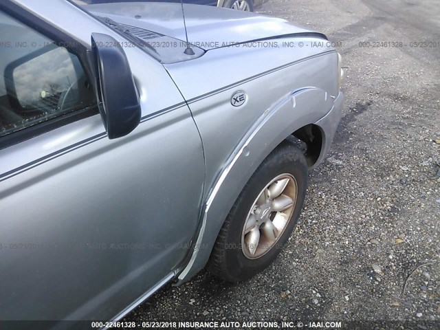 1N6DD26T04C465415 - 2004 NISSAN FRONTIER KING CAB XE GRAY photo 6