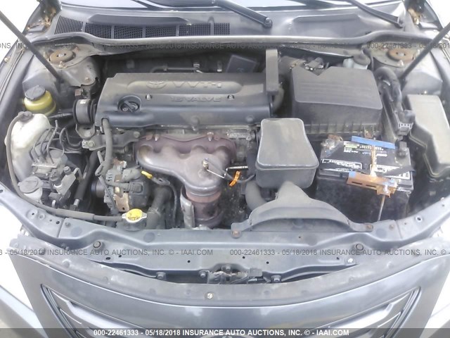 4T1BE46K59U396003 - 2009 TOYOTA CAMRY SE/LE/XLE GRAY photo 10