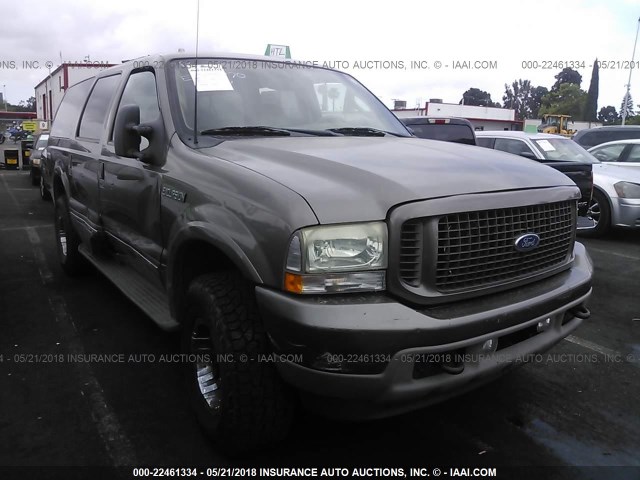 1FMNU43S73ED46970 - 2003 FORD EXCURSION LIMITED BROWN photo 1