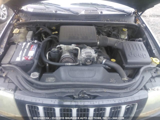 1J4GW48N84C383690 - 2004 JEEP GRAND CHEROKEE LAREDO/COLUMBIA/FREEDOM 黑色 照片 10