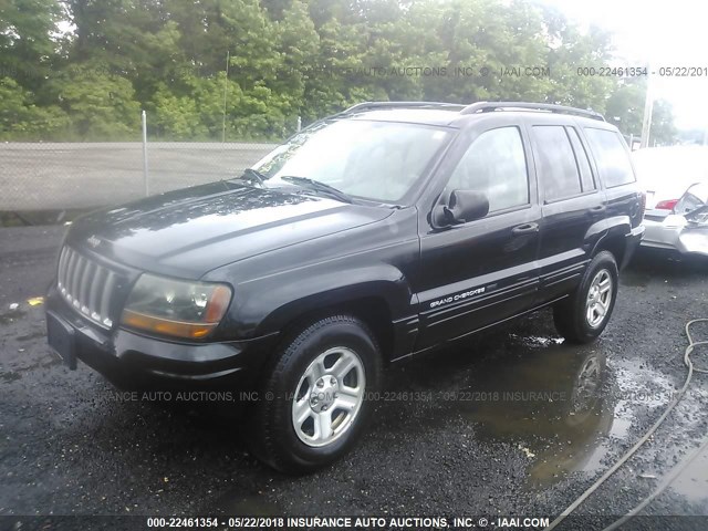 1J4GW48N84C383690 - 2004 JEEP GRAND CHEROKEE LAREDO/COLUMBIA/FREEDOM 黑色 照片 2