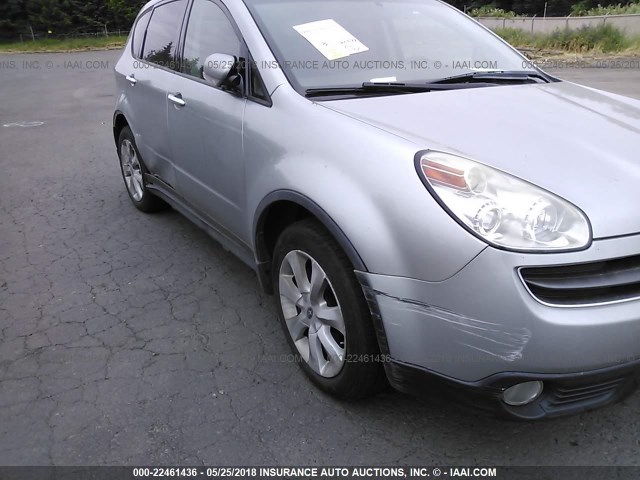 4S4WX85D774410793 - 2007 SUBARU B9 TRIBECA 3.0 H6/3.0 H6 LIMITED SILVER photo 6