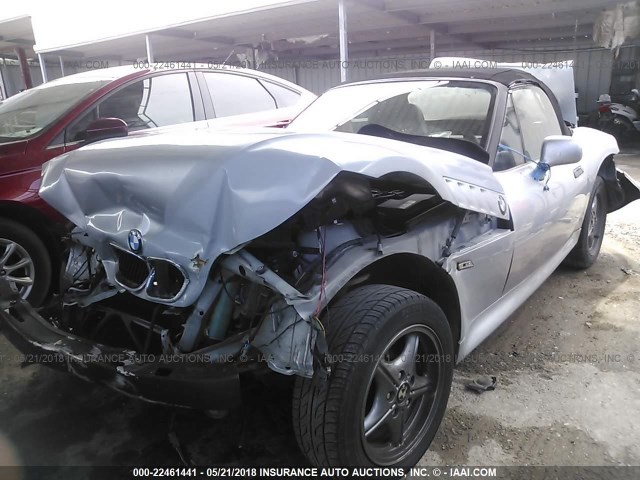 4USCH7320VLE03586 - 1997 BMW Z3 1.9 Gümüş fotoğraf 2