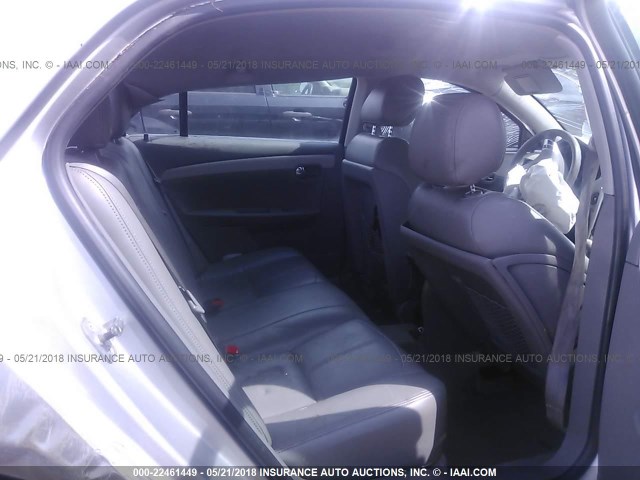 1G1ZG57B194150222 - 2009 CHEVROLET MALIBU LS ვერცხლისფერი ფოტო 8