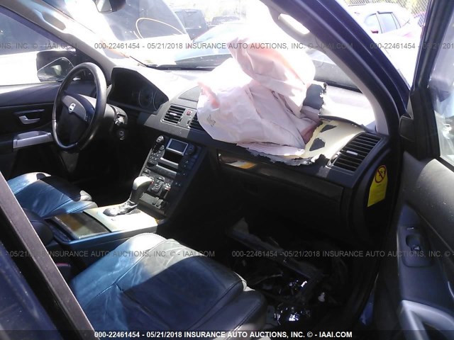 YV1CZ59H041059651 - 2004 VOLVO XC90 BLUE photo 5