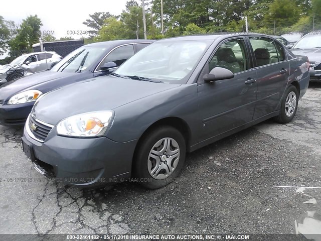 1G1ZS58F97F316634 - 2007 CHEVROLET MALIBU LS 灰色 照片 2
