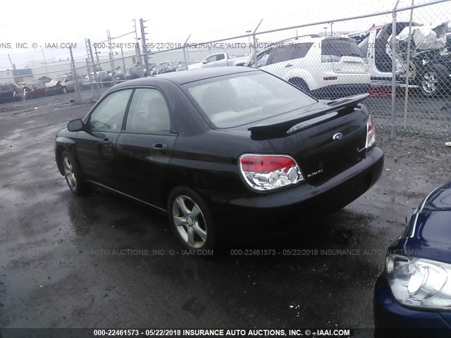 JF1GD61647H508465 - 2007 SUBARU IMPREZA 2.5I BLACK photo 3