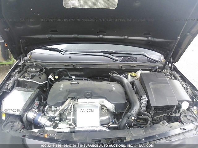 2G4GT5GX3H9108017 - 2017 BUICK REGAL GS Սև լուսանկար 10