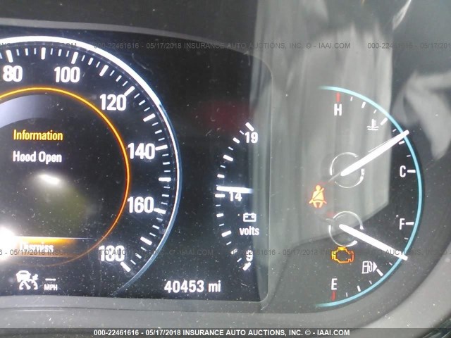 2G4GT5GX3H9108017 - 2017 BUICK REGAL GS Սև լուսանկար 7