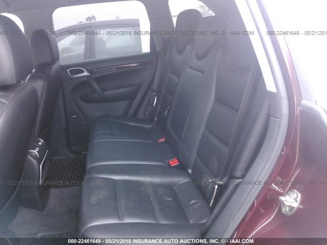 WP1AB29P34LA76566 - 2004 PORSCHE CAYENNE S MAROON photo 8