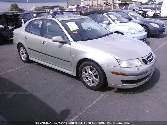 YS3FD49Y771108837 - 2007 SAAB 9-3 2.0T GREEN photo 1