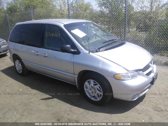 2B4GP45G7YR776373 - 2000 DODGE CARAVAN SE/SPORT SILVER photo 1