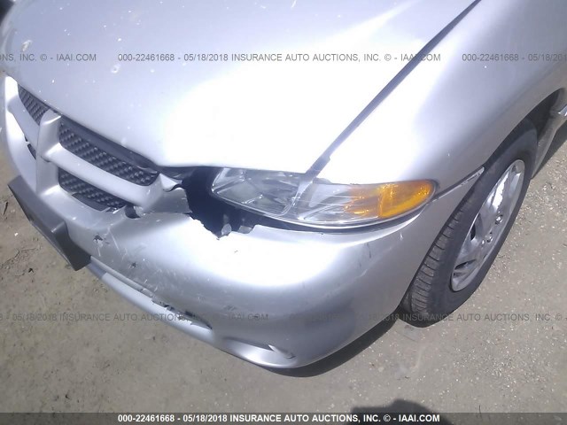 2B4GP45G7YR776373 - 2000 DODGE CARAVAN SE/SPORT SILVER photo 6