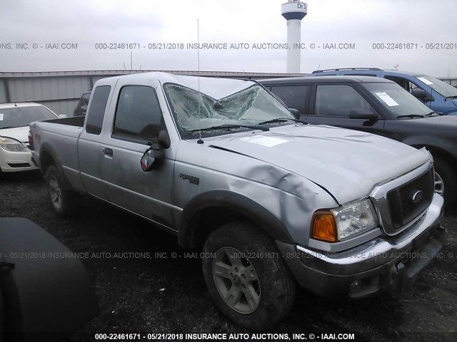 1FTZR45E24TA18982 - 2004 FORD RANGER SUPER CAB SILVER photo 6