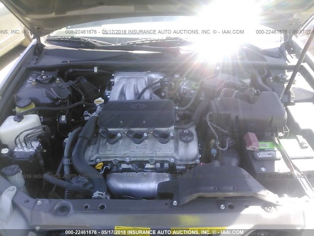 4T1BF30KX2U507182 - 2002 TOYOTA CAMRY LE/XLE/SE GRAY photo 10