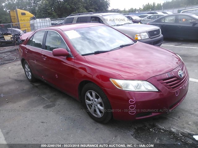 4T1BE46K57U108185 - 2007 TOYOTA CAMRY NEW GENERAT CE/LE/XLE/SE RED photo 1