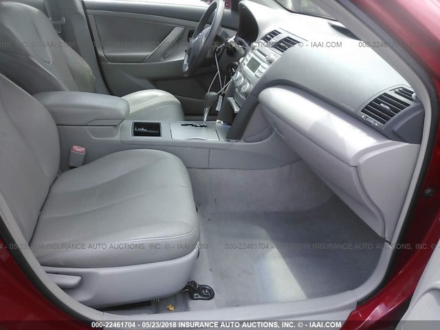 4T1BE46K57U108185 - 2007 TOYOTA CAMRY NEW GENERAT CE/LE/XLE/SE RED photo 5