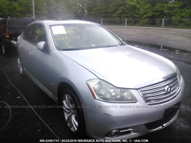 JN1CY0AR5AM961211 - 2010 INFINITI M35 SPORT SILVER photo 1