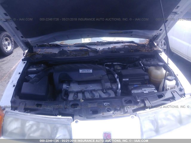 5GZCZ53B13S815036 - 2003 SATURN VUE WHITE photo 10
