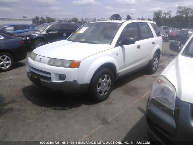 5GZCZ53B13S815036 - 2003 SATURN VUE WHITE photo 2