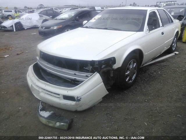 1G6KS54Y92U177144 - 2002 CADILLAC SEVILLE SLS WHITE photo 2