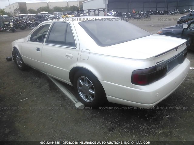 1G6KS54Y92U177144 - 2002 CADILLAC SEVILLE SLS WHITE photo 3