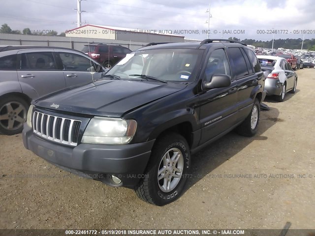 1J4GW48S04C286182 - 2004 JEEP GRAND CHEROKEE LAREDO/COLUMBIA/FREEDOM 黑色 照片 2