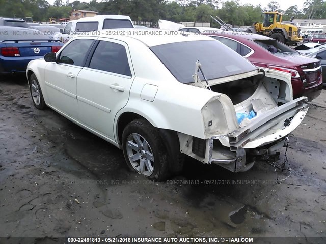 2C3KA43R26H445288 - 2006 CHRYSLER 300 WHITE photo 3