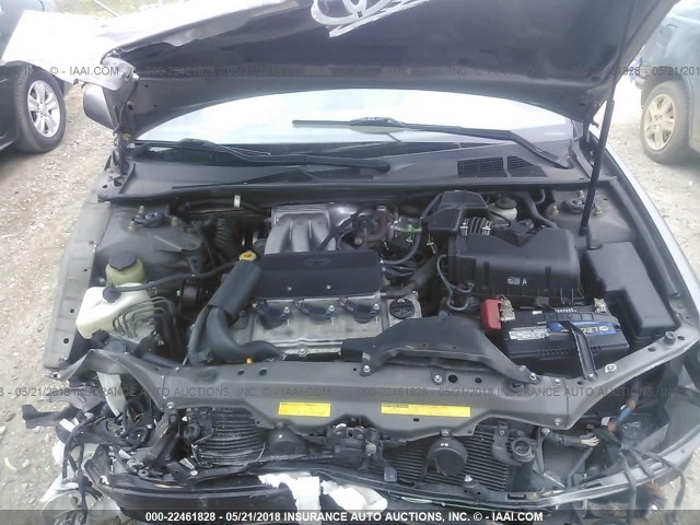 4T1BF30K62U541992 - 2002 TOYOTA CAMRY LE/XLE/SE ნაცრისფერი ფოტო 10